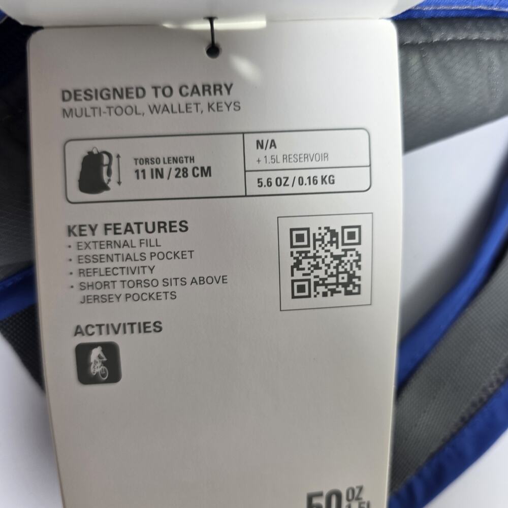 NEW Camelbak HydroBak 1.5L 50oz Hydration Backpack Biking Pack Blue Bike Cycling - Picture 5 of 11